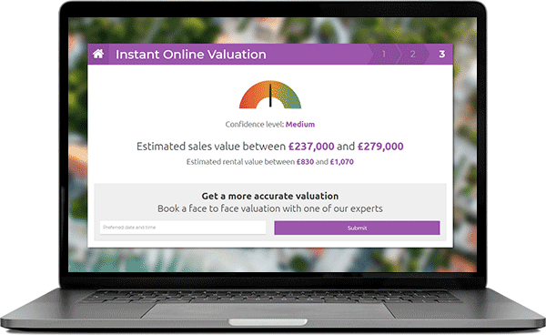 estate agent instant valuation tool